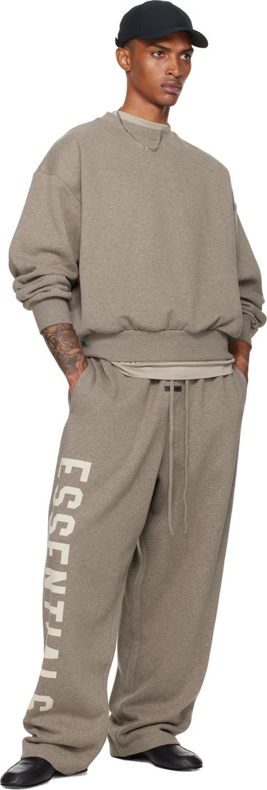 Joggingbukser Fear of God Fear of God ESSENTIALS Lounge Fleece Sweatpants Grå | 130SP254323F, 3