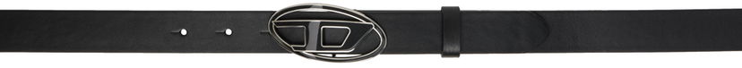 Bælter Diesel B-1dr 25 Black Leather Belt Sort | X09716 P1245