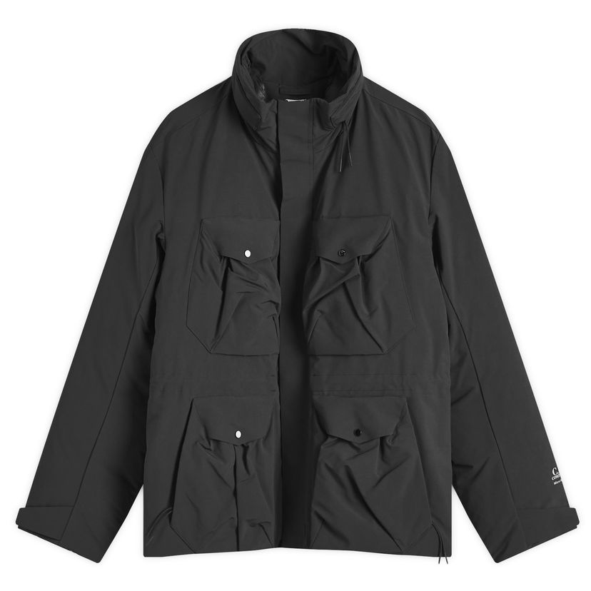 Parka C.P. Company Micro-M Recycled Jacket Sort | CMOW220A-006355A-999