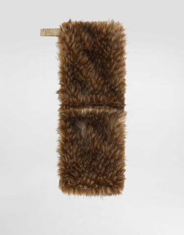 Handsker Dolce & Gabbana Dolce & Gabbana Faux Fur Muff Brun | FP572AFUSVXS8230, 0
