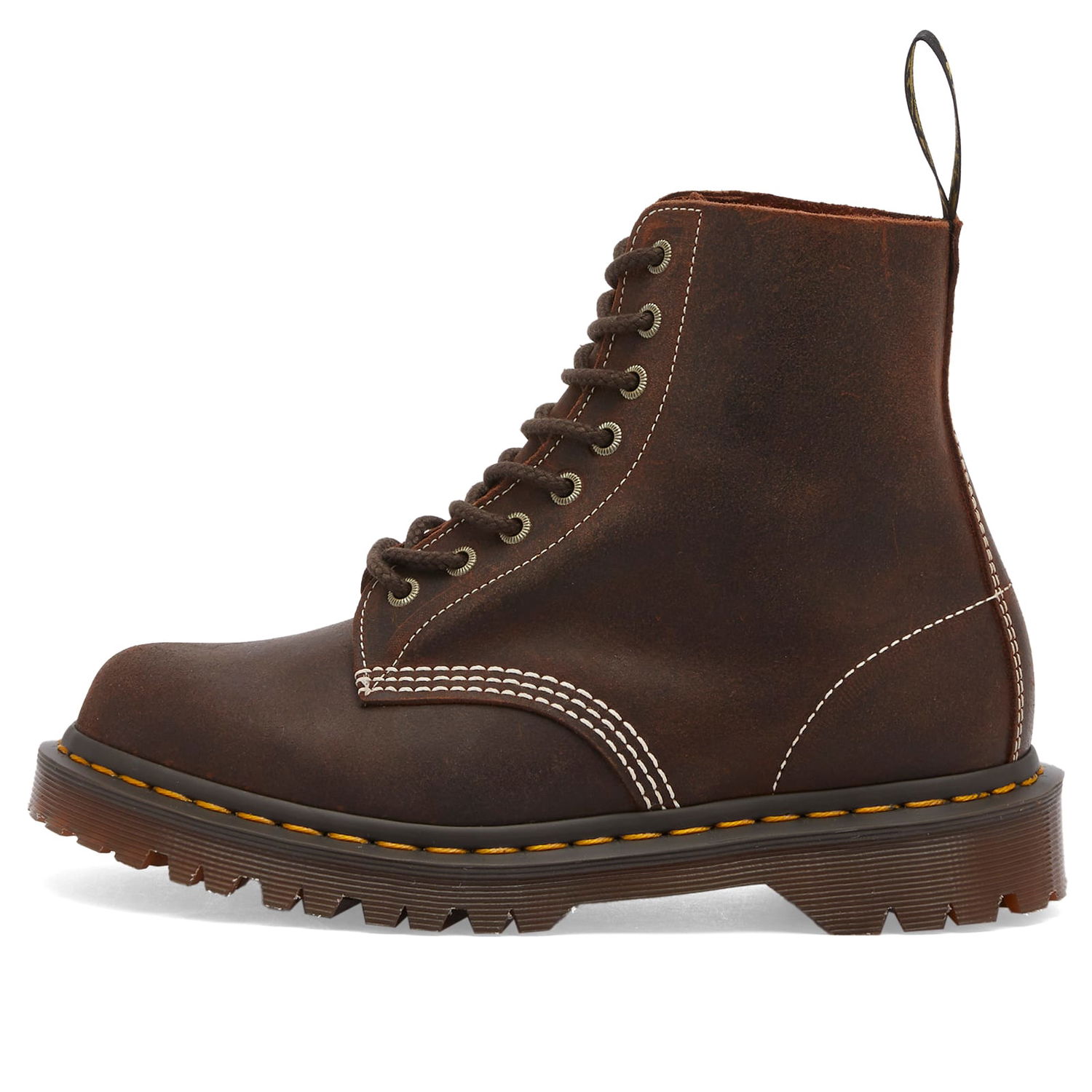 Sneakers og sko Dr. Martens 1460 Wax Commander Boot Sneakers in Rustric Brown Brun | 31859749, 0