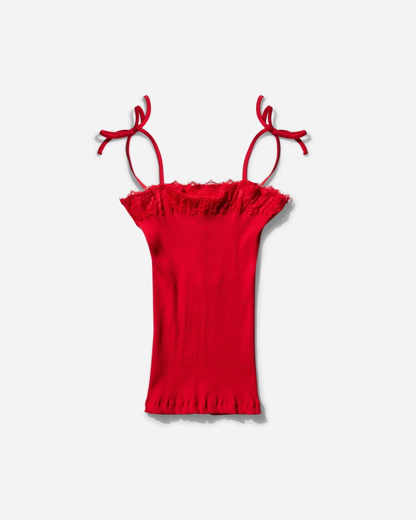 Tanktop OpéraSPORT Audruy Seamless Top Rød | SS25-A18 RED