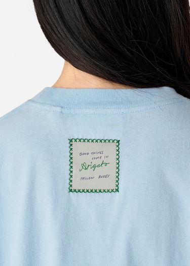 Crop top AXEL ARIGATO Blue T-Shirt Blå | A3003003, 8