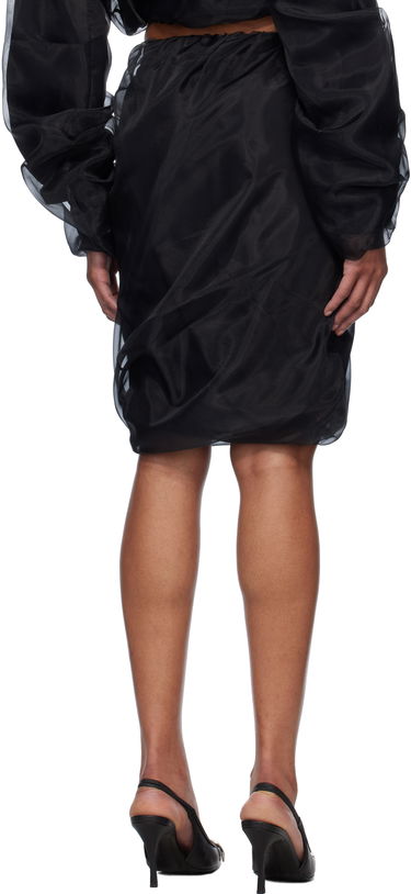 Nederdel We11done We11done Layered Organza Mini Skirt Sort | WD-SK0-25-280-W-BK, 2