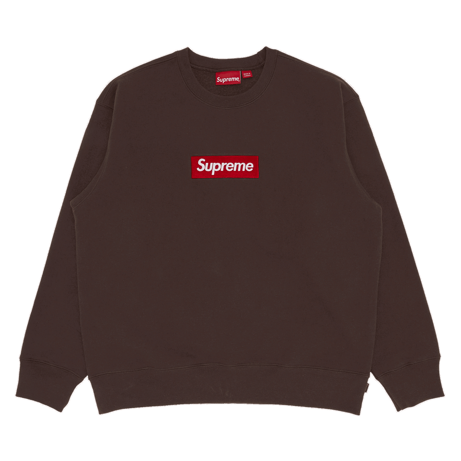 Sweatshirt Supreme Box Logo Crewneck "Umber" Brun | FW22SW65 UMBER, 0