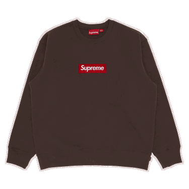 Sweatshirt Supreme Box Logo Crewneck "Umber" Brun | FW22SW65 UMBER, 0