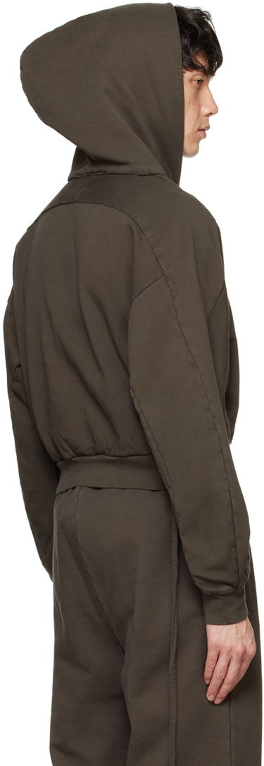 Sweatshirt Ottolinger Ottolinger Multiline Zip Up Cropped Hoodie Grøn | 1150202521, 2