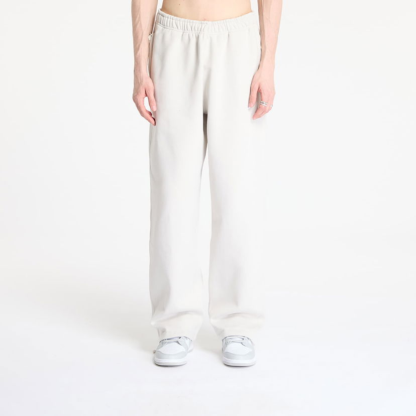 Joggingbukser Nike Solo Swoosh Open-Hem Fleece Pants Beige | FN3342-072