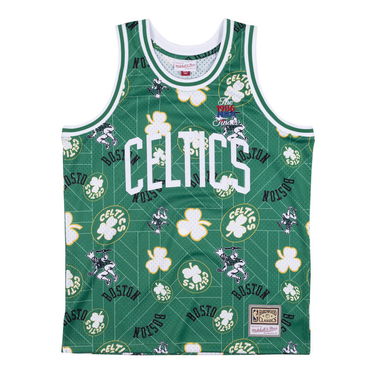 Jersey Mitchell & Ness Boston Celtics Swingman Jersey Grøn | MSPOBW19081-BCEPTKG, 1