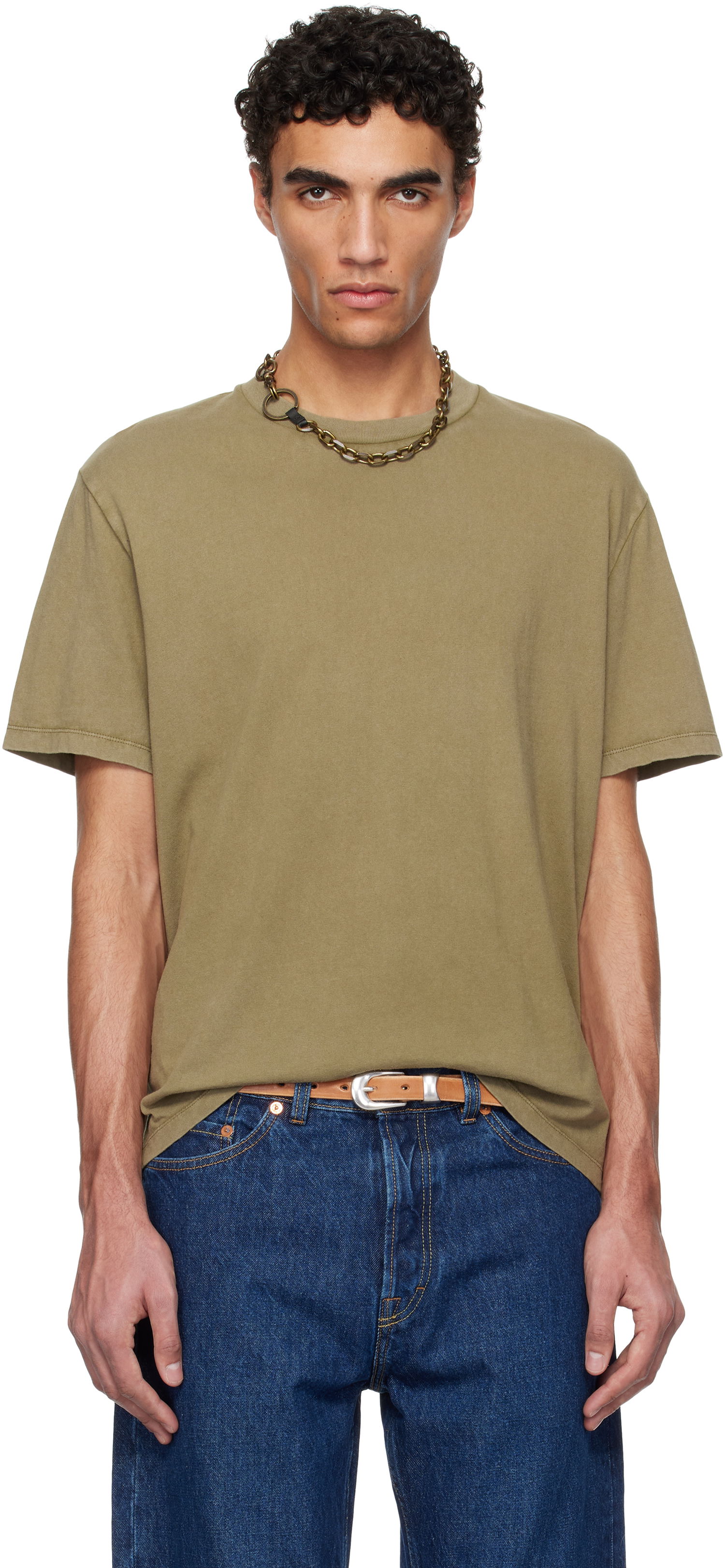 T-shirt OUR LEGACY Our Legacy Box T-Shirt Grøn | M2256BC, 0