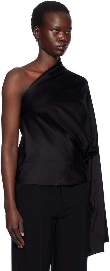 Tanktop Rick Owens Rick Owens Hollywood One Sleeve Top Sort | RP01E7234 SCH, 1