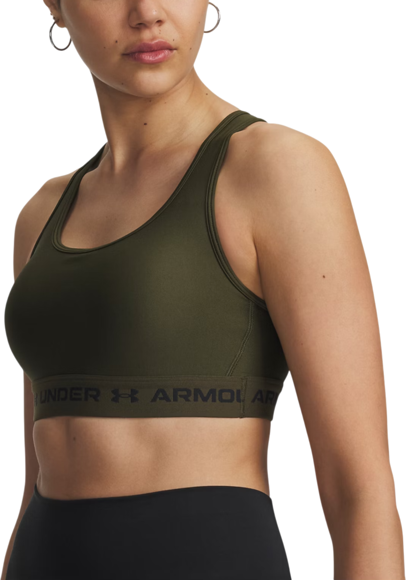 Bh Under Armour Crossback Mid Sports Bra Grøn | 1361034-308