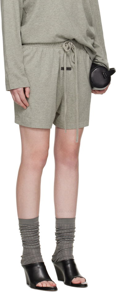 Shorts Fear of God ESSENTIALS Soccer Drawstring Shorts Grå | 160SP255655FW, 1
