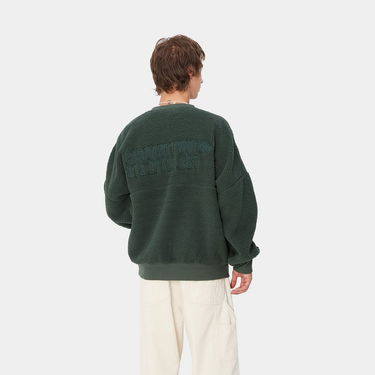 Sweatshirt Carhartt WIP Fleece Sweatshirt Grøn | I033991_9, 3