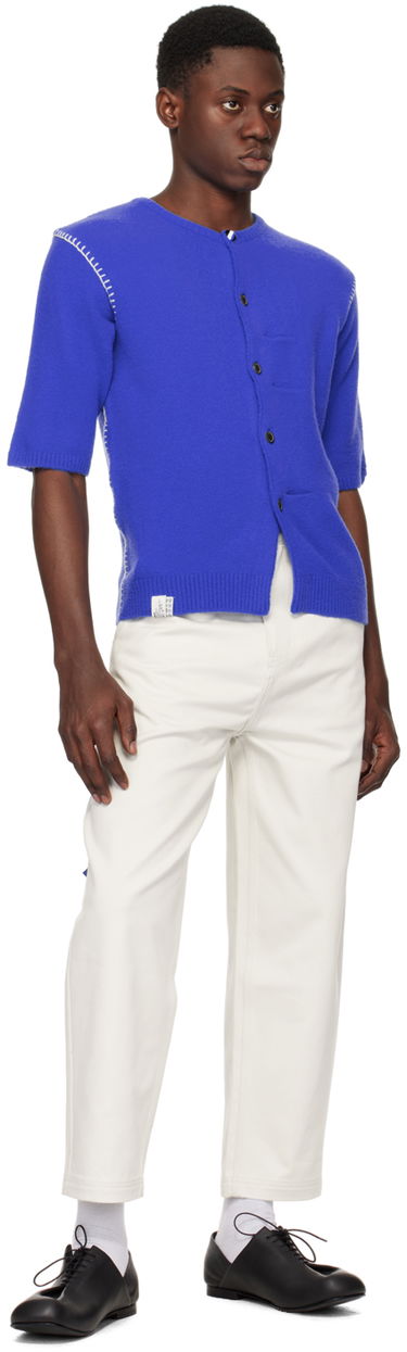 Bukser ADER ERROR Patch Trousers Hvid | BMSGFYBT0101IV, 3