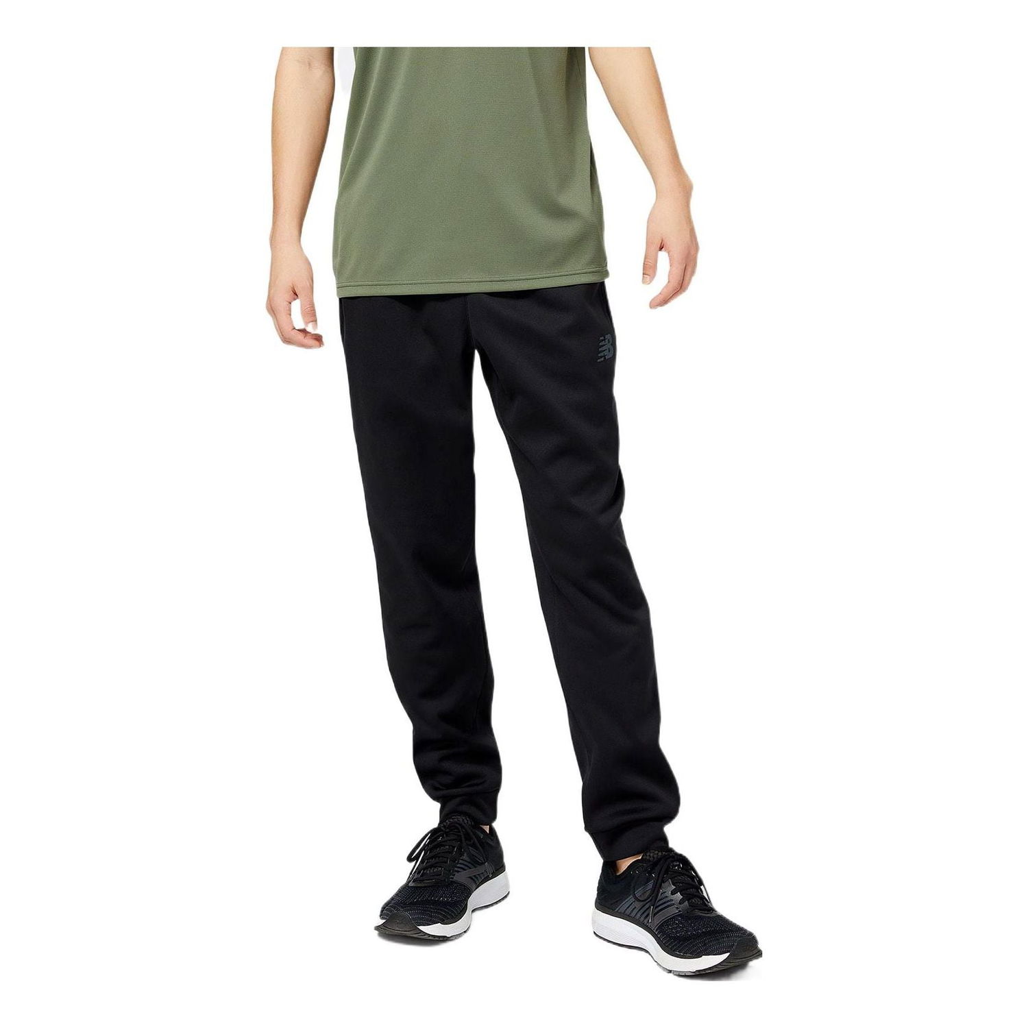 Joggingbukser New Balance Performance Fleece Pants Sort | AMP23022-BK, 0