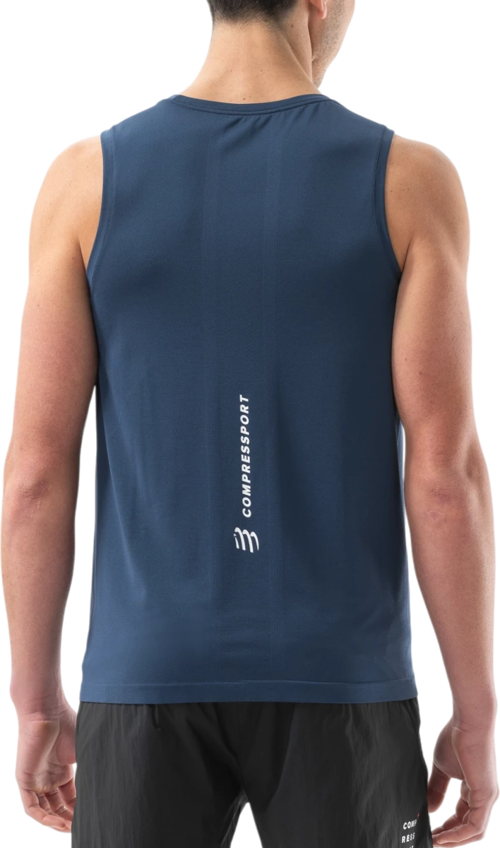 Tanktop Compressport Performance Singlet Blå | atsm7435-atsm7435055, 1