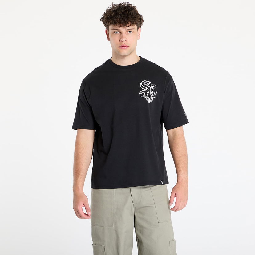 T-shirt New Era New Era Chicago White Sox Floral Graphic Oversized Tee Sort | 60667723