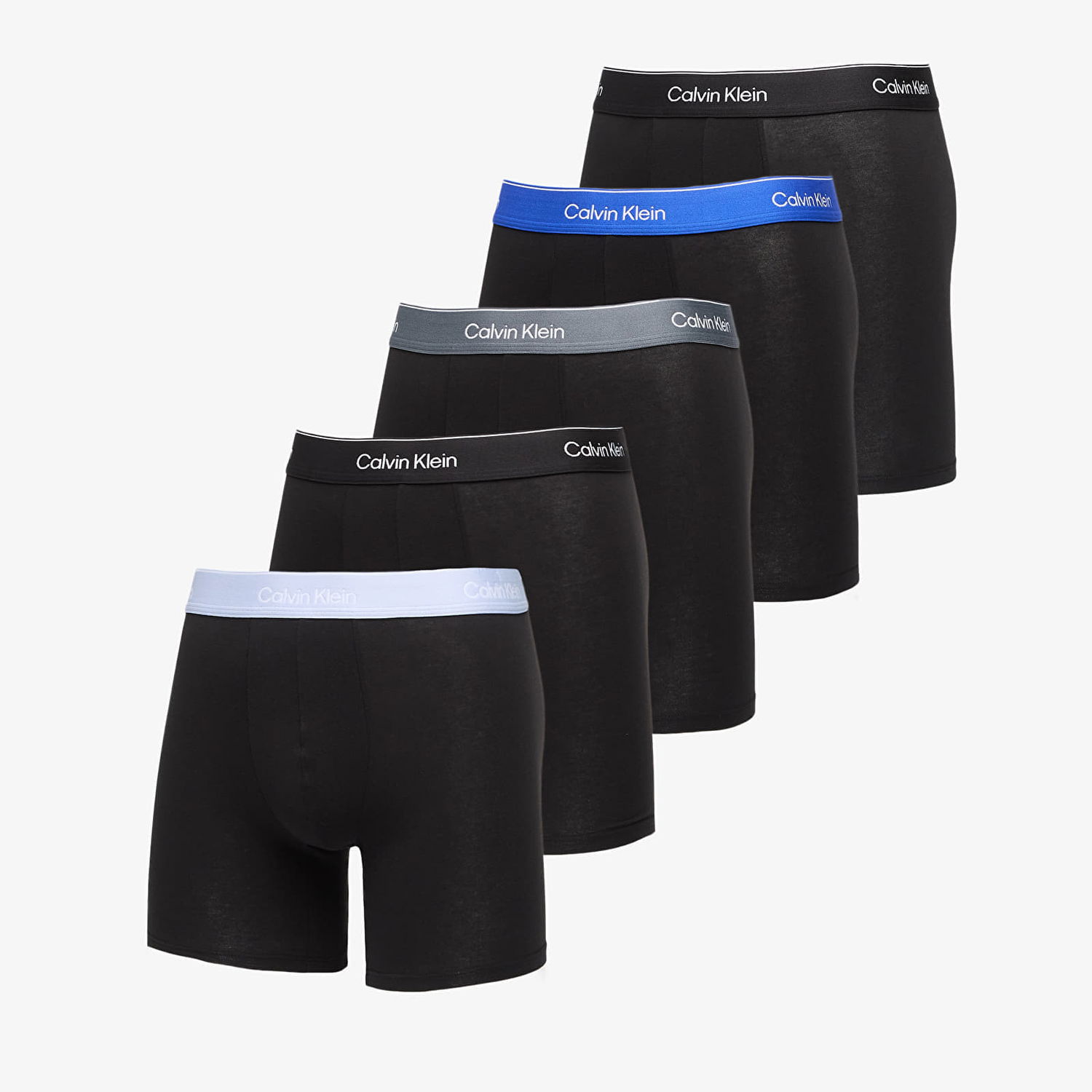 Boksere CALVIN KLEIN Boxer Brief 5-Pack Sort | LV00NB4395 0GN, 0