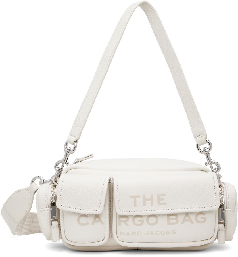Taljetaske Marc Jacobs Marc Jacobs 'The Cargo' Bag Hvid | 2S4HSH085H02