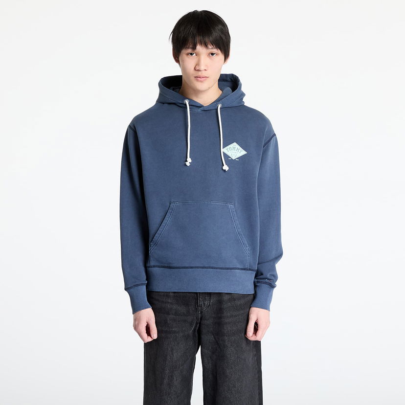 Sweatshirt Tommy Hilfiger Tommy Jeans Relaxed Varsity Graphic Hoodie Blå | DM0DM20840 C1G
