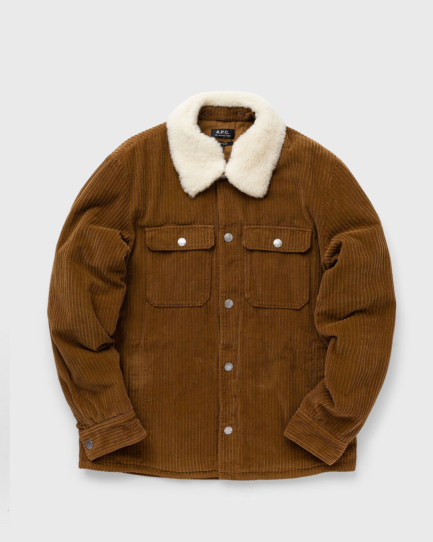 Jakke A.P.C. Alenzo Overshirts Brun | COEZQ-H02869-CAB, 0