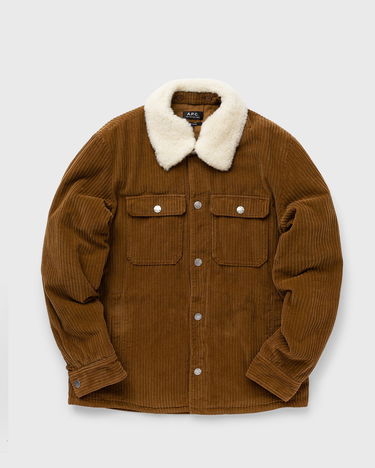Jakke A.P.C. Alenzo Overshirts Brun | COEZQ-H02869-CAB, 0