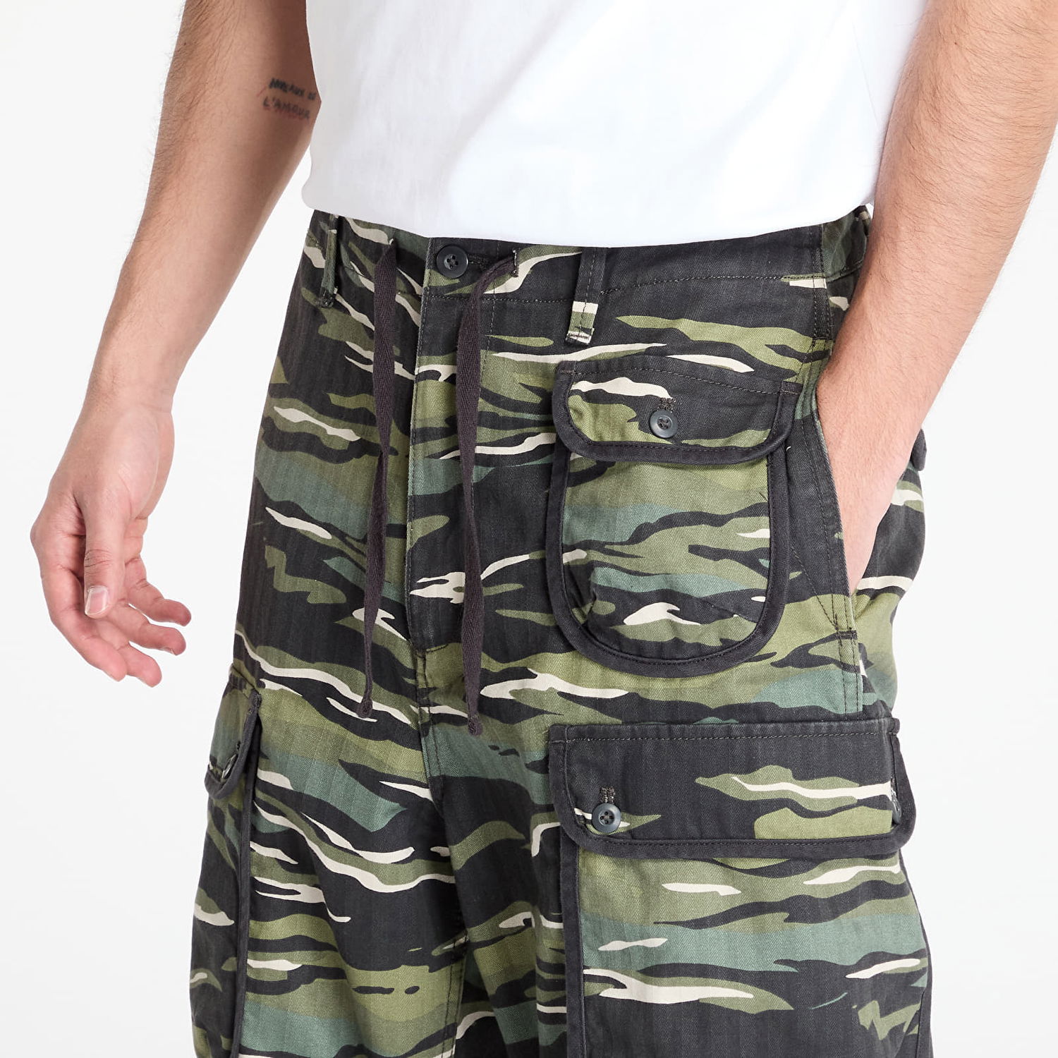 Cargo bukser Vans Vans Premium Terrain Cargo Trousers Grøn | VN000MECCMA, 1