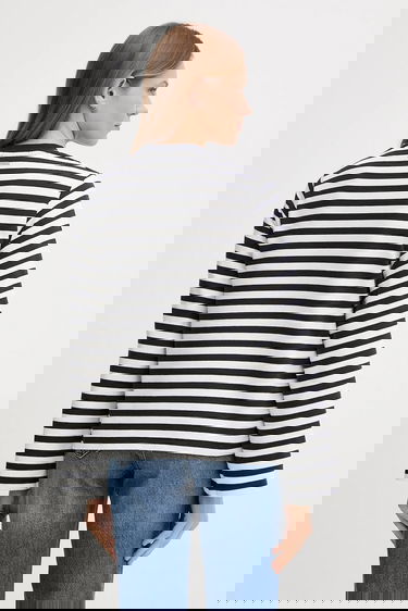 T-shirt Barbour Barbour ROBYN Striped Long Sleeve T-Shirt Flerfarvet | LOL0642, 2