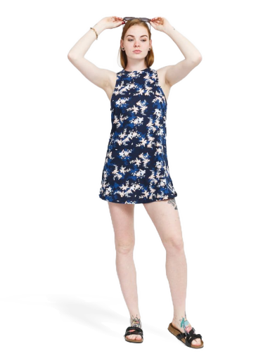 Kjole Roxy Value Line Tee Dress Flerfarvet | ERJX603245-XBNW