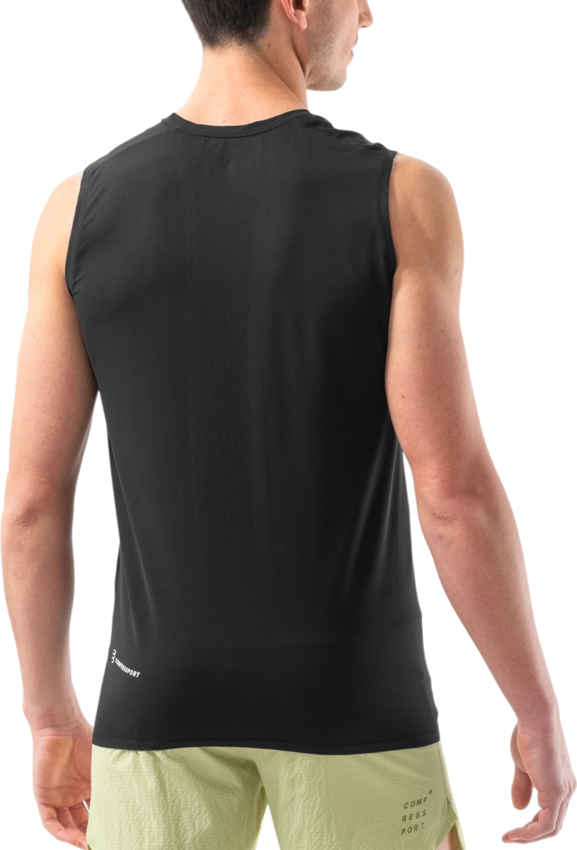 Tanktop Compressport Trail Racing Tank Sort | atsm3849-atsm3849000, 1