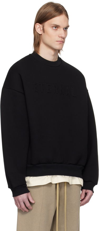 Sweatshirt Fear of God Fear of God 'Eternal' Fleece Sweatshirt Sort | FGE250-5141FLC, 1