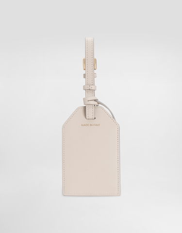 Nøgleringe Dolce & Gabbana Dolce & Gabbana Calfskin Luggage Tag with Lock Beige | BI3417A9S2580004, 3