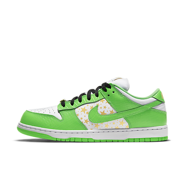 Sneakers og sko Nike Supreme x Dunk Low OG SB QS "Mean Green" Grøn | DH3228-101, 0