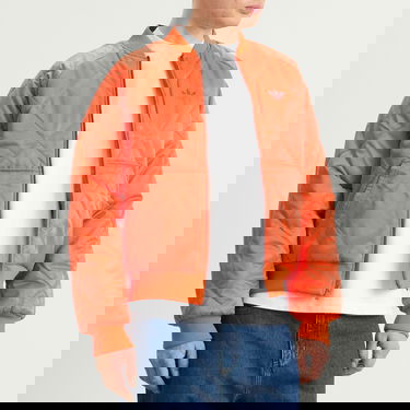 Bomberjakke adidas Originals Reversible Textured Bomber Jacket Grå | KR7618, 5