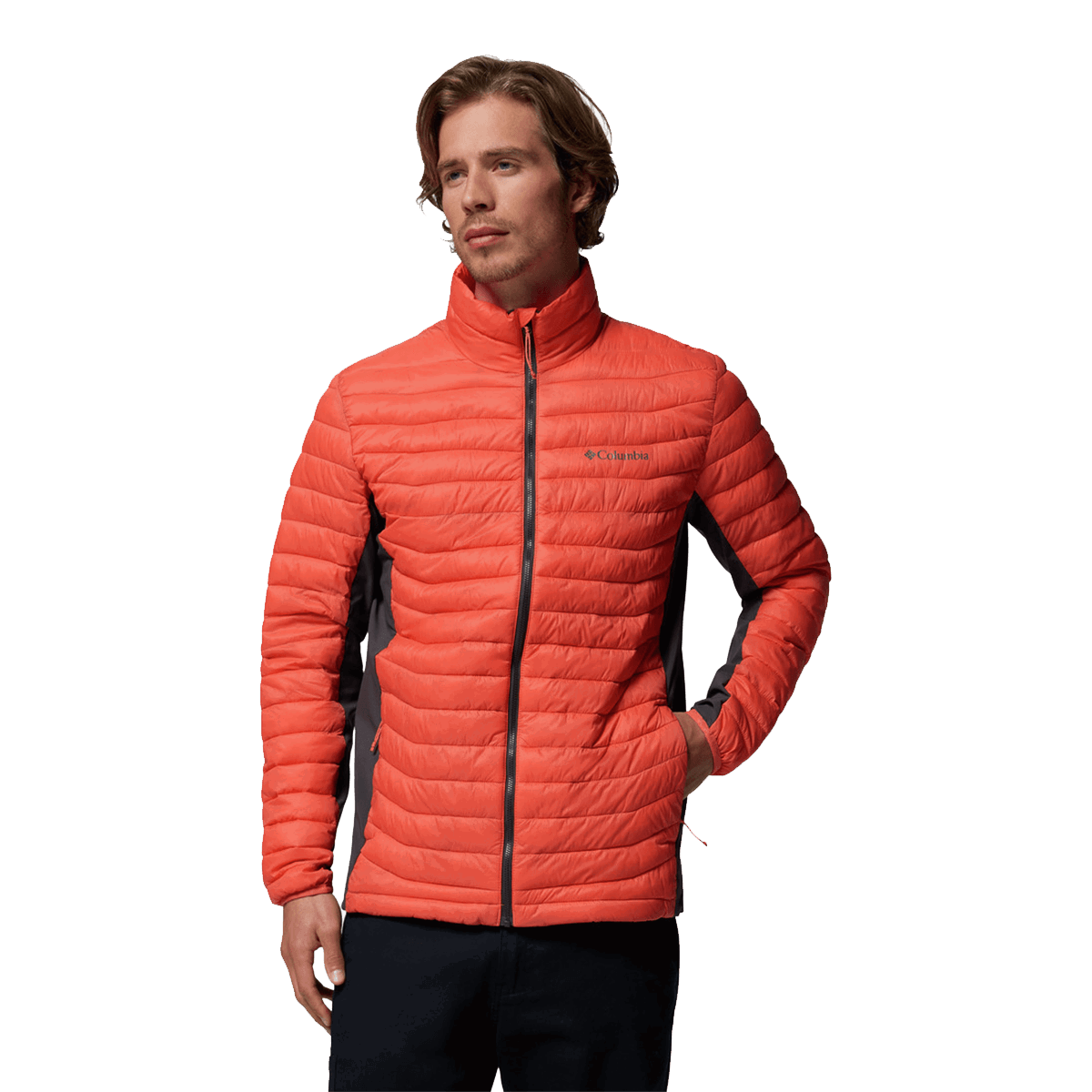 Puffer jakke Columbia Powder Pass™ Hybrid Jacket Orange | 2134141864, 0