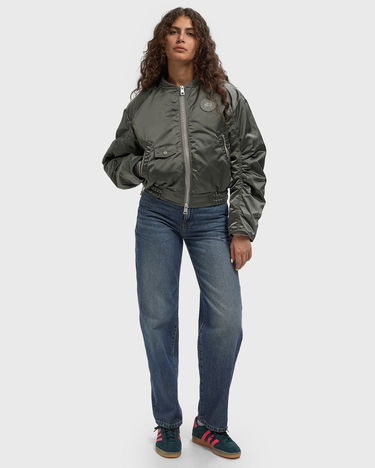 Bomberjakke Canada Goose Satin Full-Zip Bomber Jacket Grøn | 4904WT-9852, 2