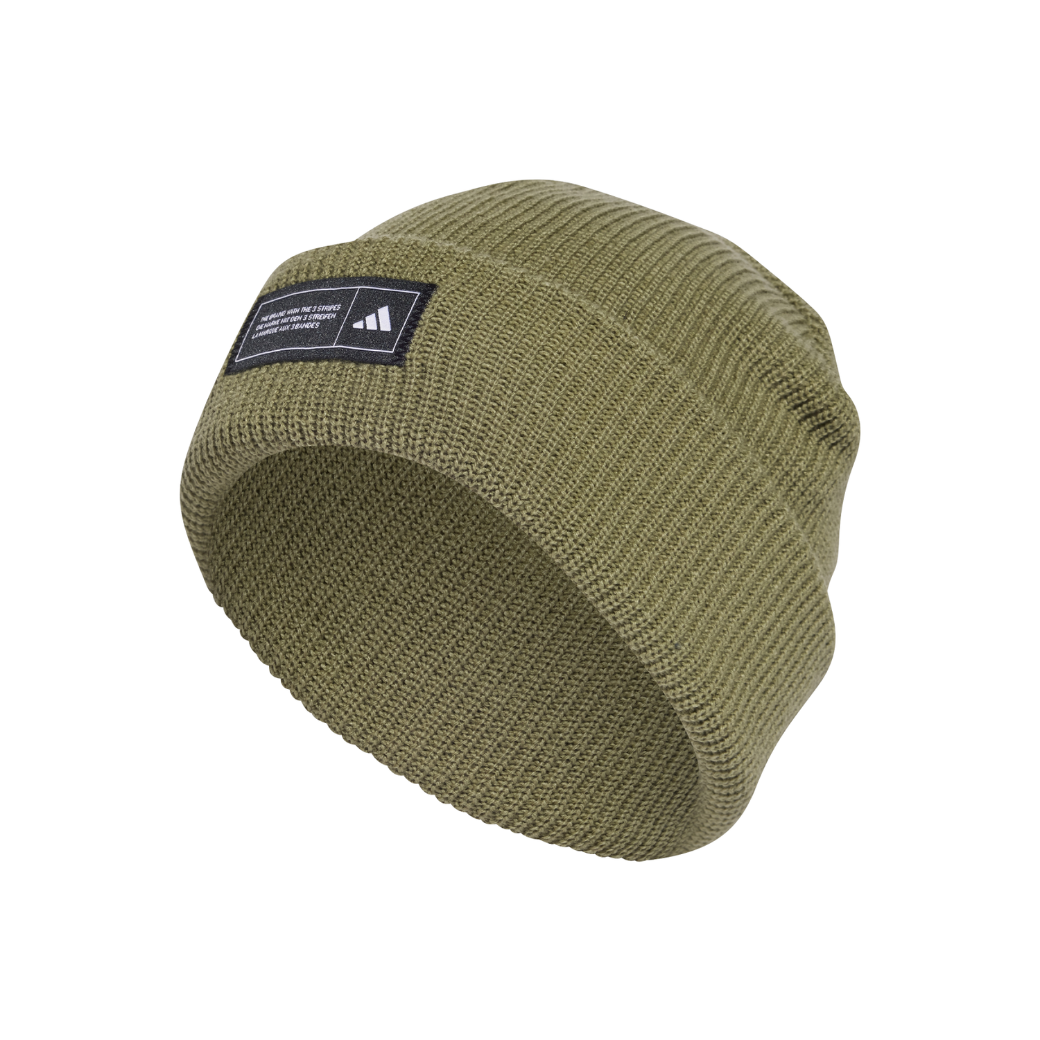 Beanie adidas Performance Ribbed Cuffed Beanie Grøn | IY5257, 0