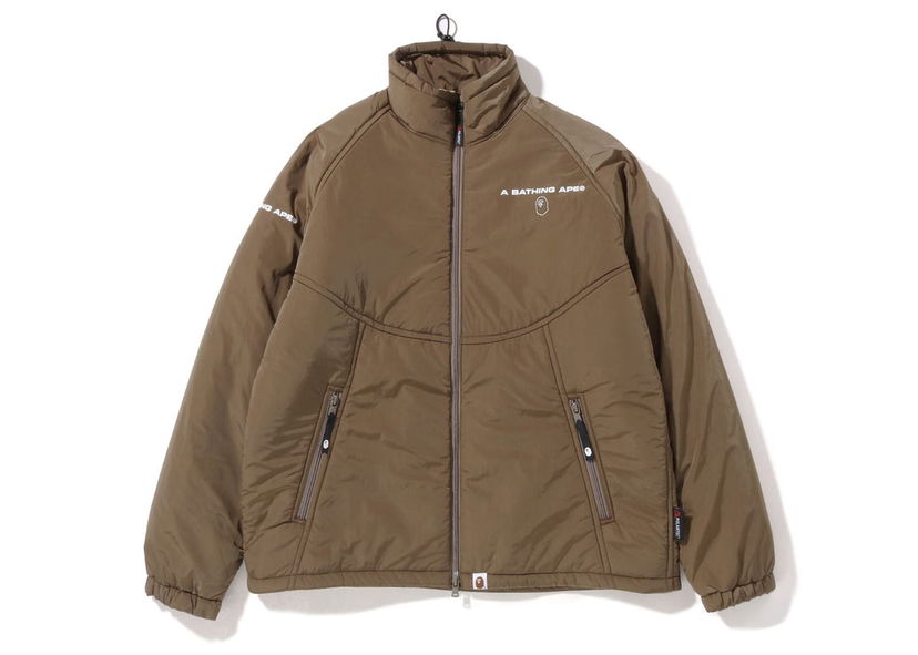 Puffer jakke BAPE BAPE Polartech Padded Jacket Beige Beige | 1H80-141-007