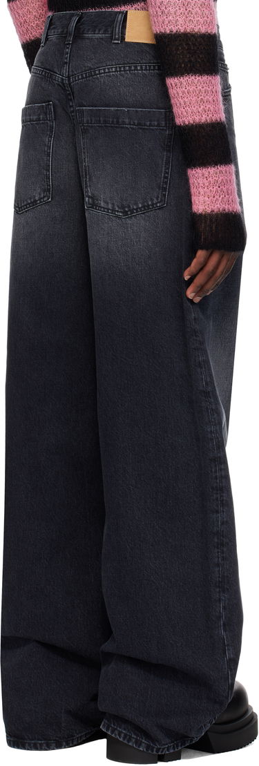 Jeans We11done We11done Oversized Jeans Sort | WD-DP0-25-397-M-BK, 2