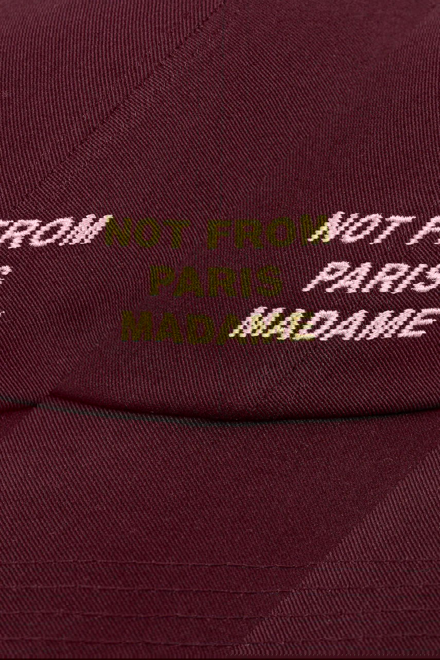 Kasket Drôle de Monsieur Drôle de Monsieur La Casquette Slogan Baseball Cap Bourgogne | I.CP151.CO138, 1