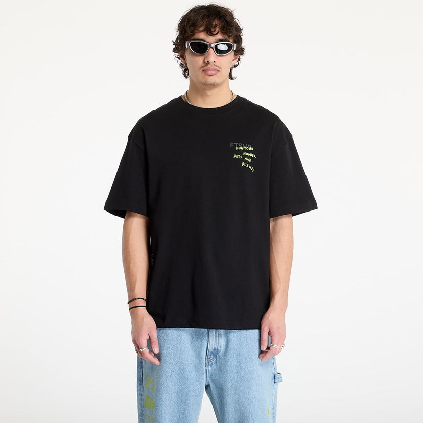 T-shirt Footshop FTSHP x Spiritual Gangster Yup T-Shirt Sort | FTSHP_386