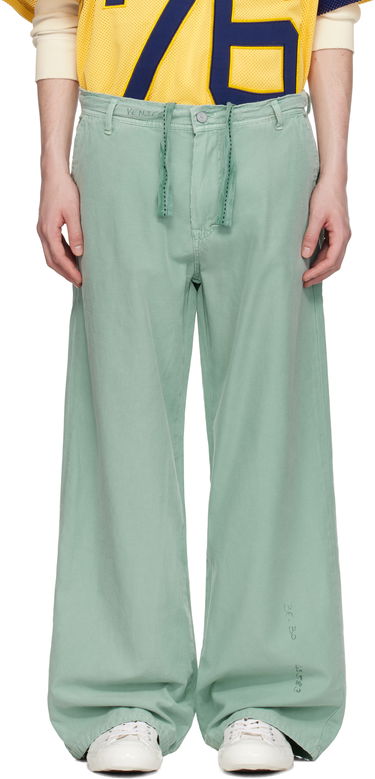 Cargo bukser ERL ERL Distressed Chino Trousers Grøn | ERL10P005, 0