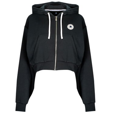 Sweatshirt Converse Retro Chuck Hoodie Sort | 10025888-A01, 0