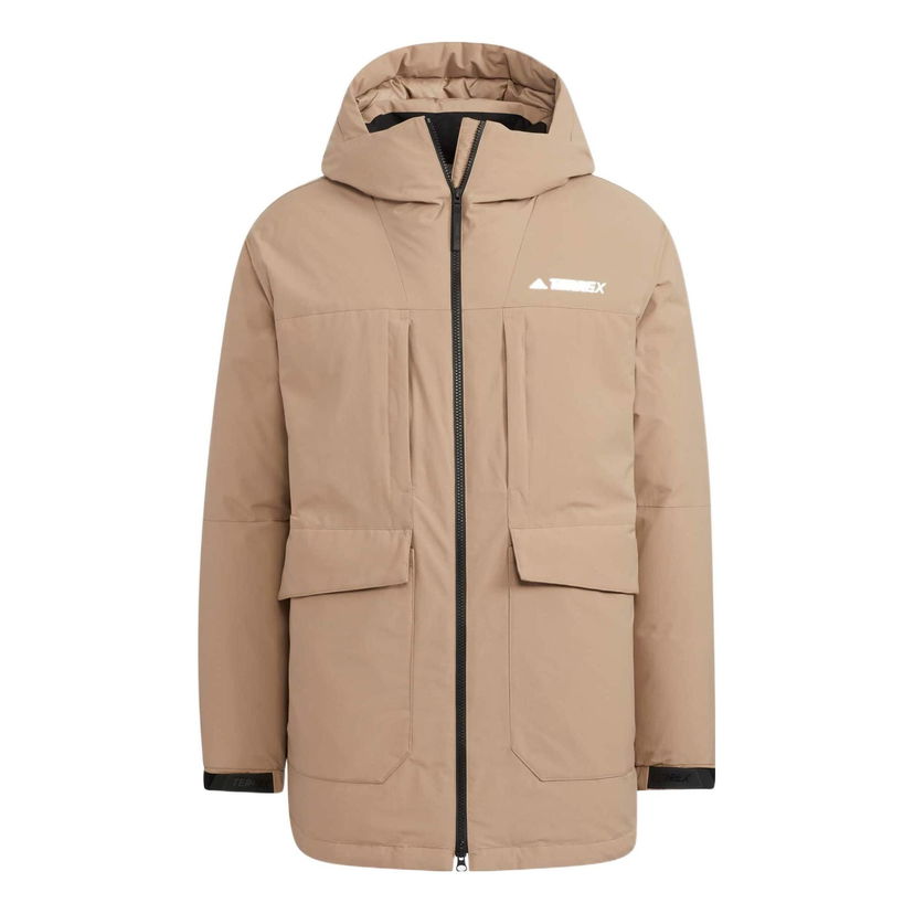 Parka adidas Performance Terrex Mid Down Jacket Beige | HR8445