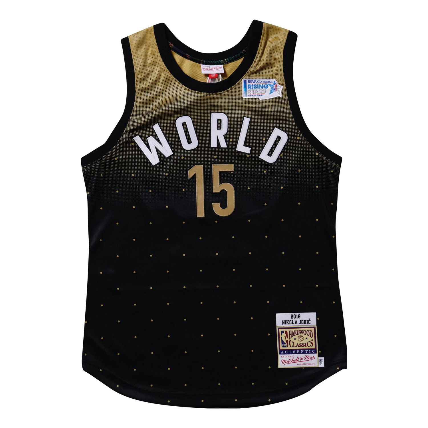 Jersey Mitchell & Ness NBA Authentic Nikola Jokic All-Star World Jersey Sort | AJY44958-ASG16NJOBKGD, 0
