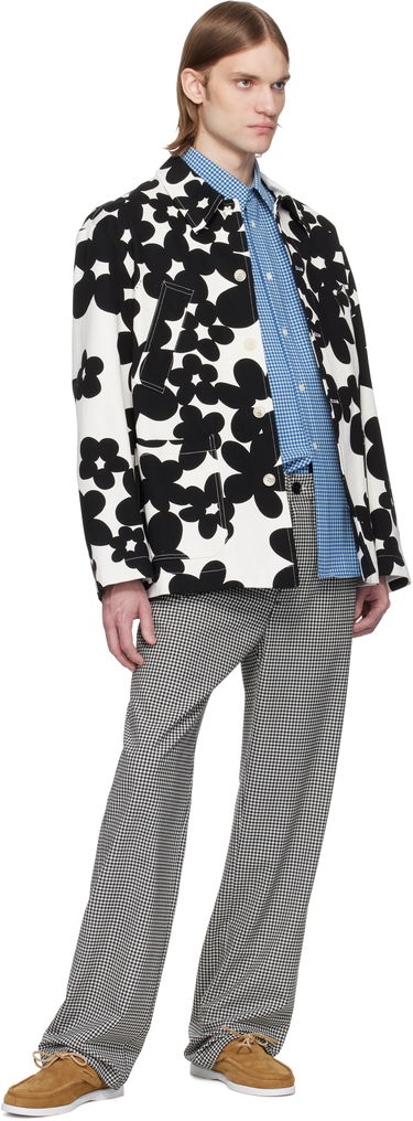 Bukser Marni Marni Gingham Wool Blend Trousers Flerfarvet | PUMU0285A0 UTP787, 3