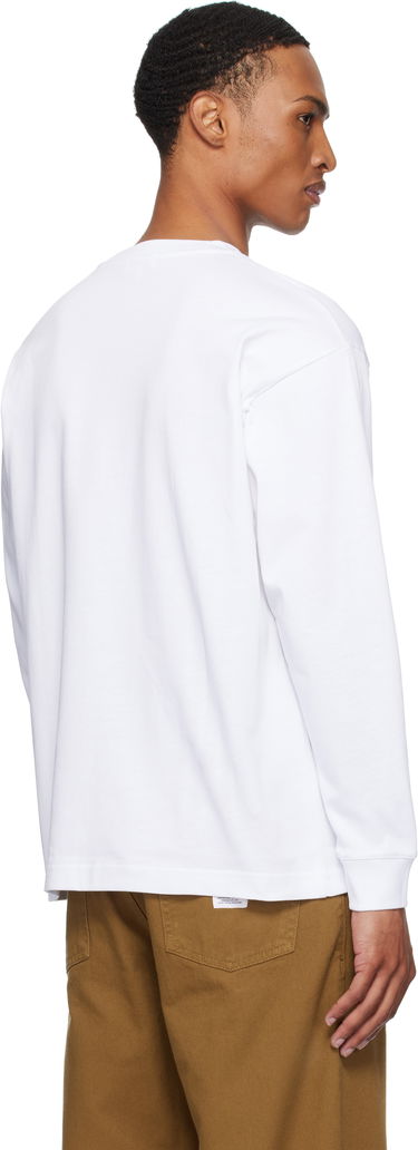 T-shirt NORSE PROJECTS Norse Standard Heavy Loose Long Sleeve T-Shirt Hvid | N10-0213, 2