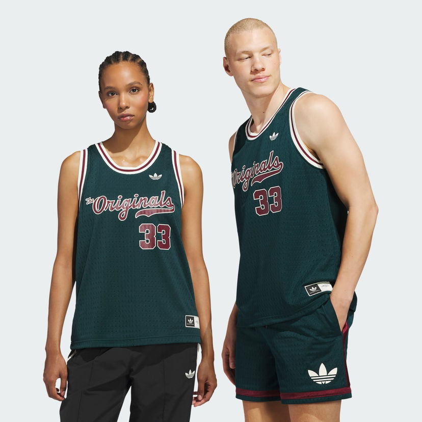 Jersey adidas Performance Originals Basketball Jersey Grøn | JM9954