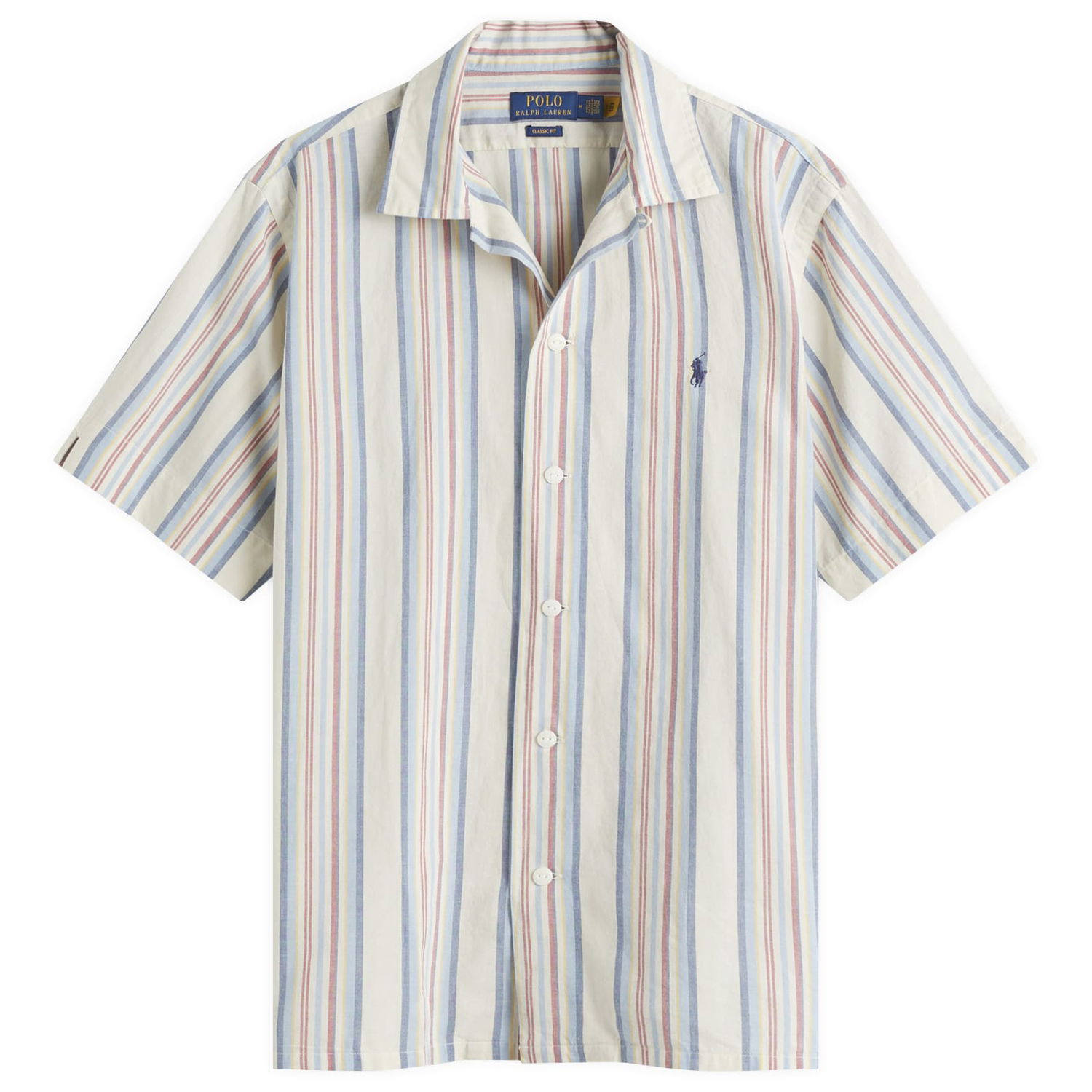 Skjorte Polo by Ralph Lauren Ralph Lauren Classic Fit Stripe Vacation Shirt Beige | 710965813001, 0